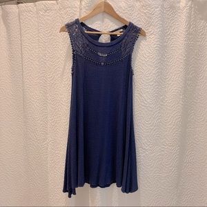 Francescas - Miami / Blue Lace Dress / M